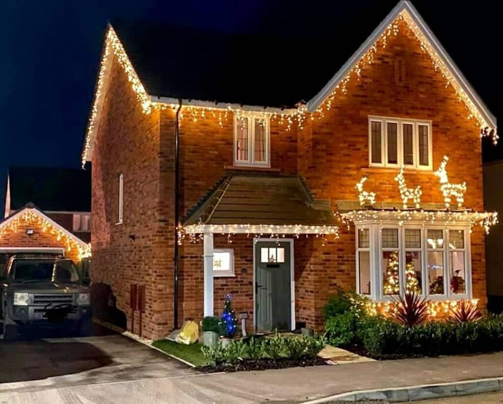 Christmas lights competition winner from 2020